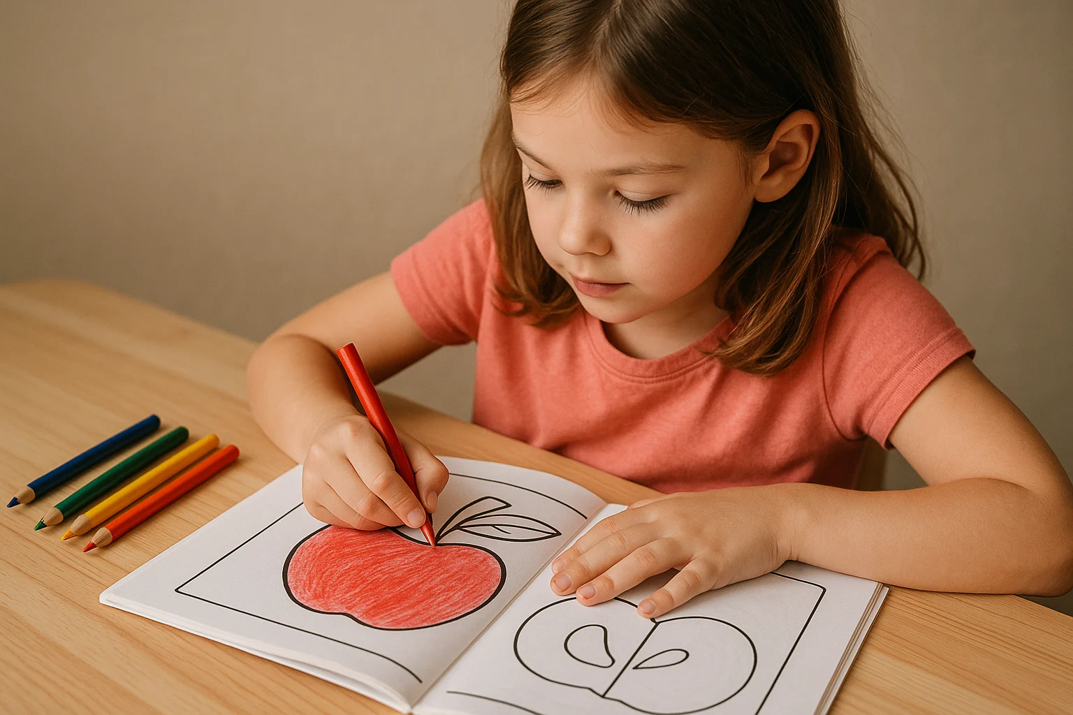 Children coloring